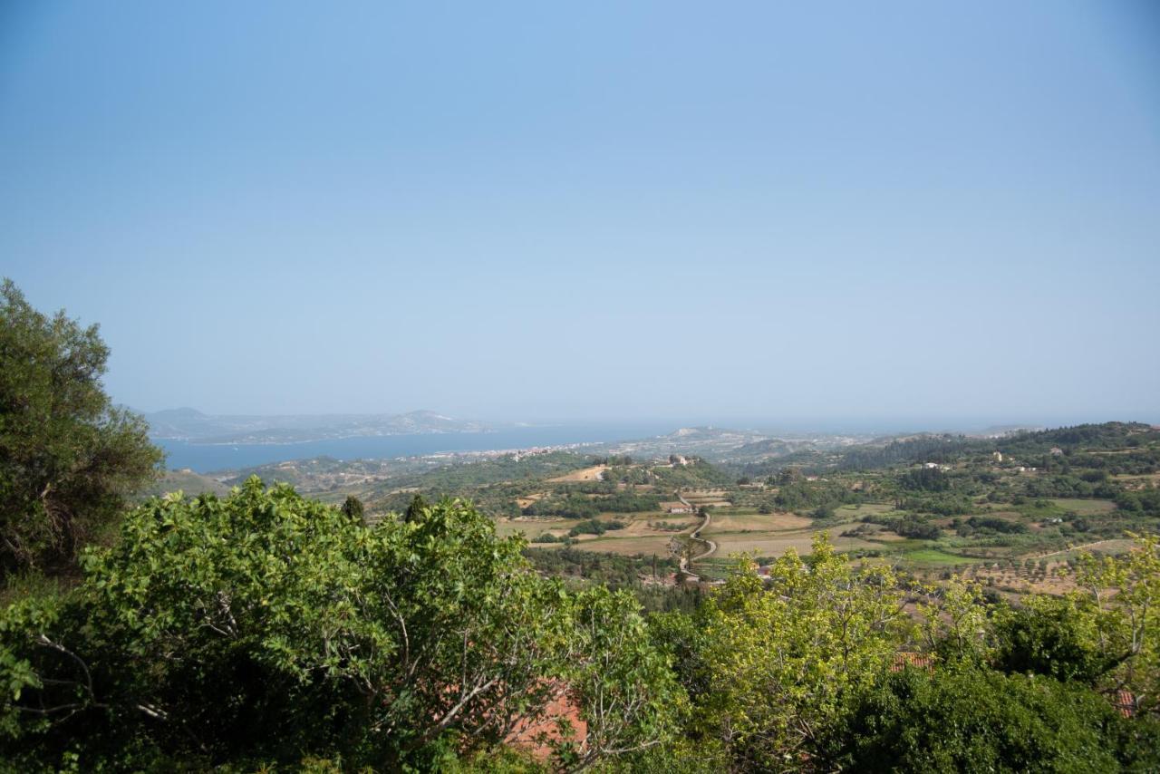 Rena'S Panorama View House Pension Vóvikes Buitenkant foto