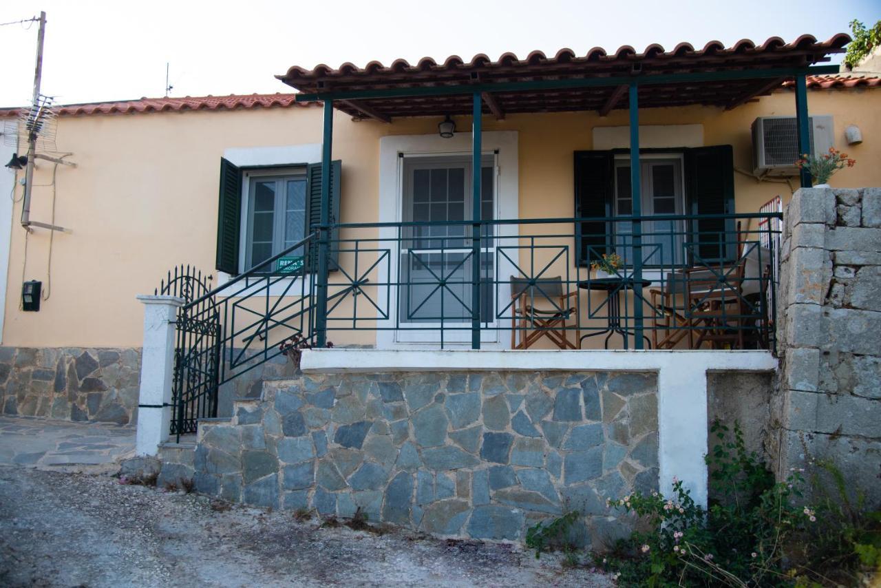 Rena'S Panorama View House Pension Vóvikes Buitenkant foto
